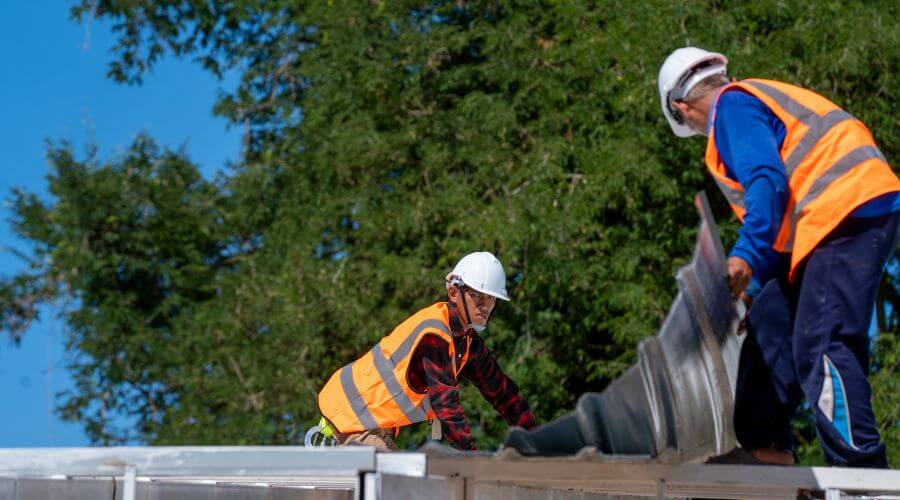 Professional residential roofers in Junior, WV